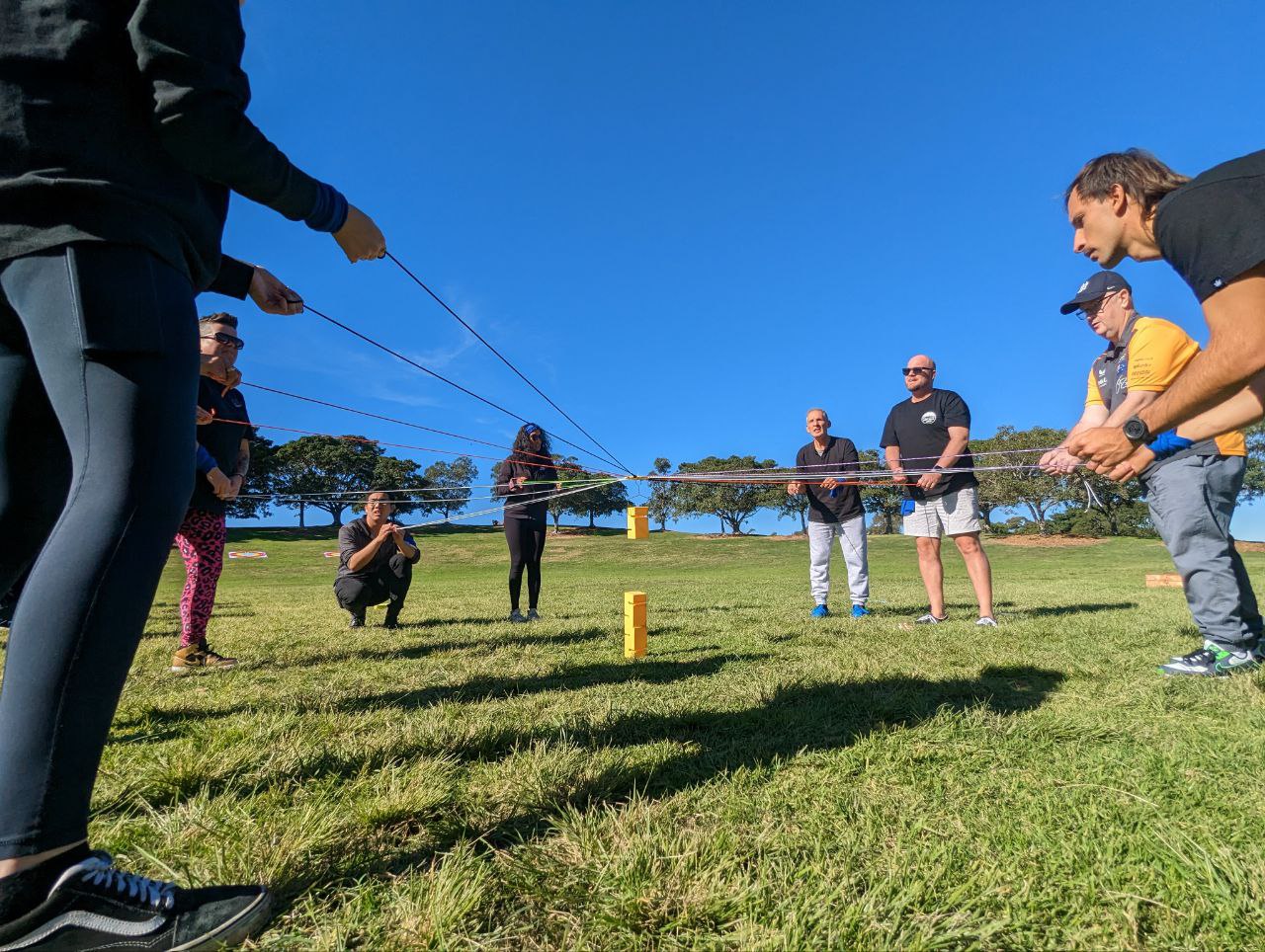 Survivor Team Building event