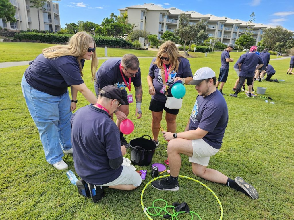 Corporate team building