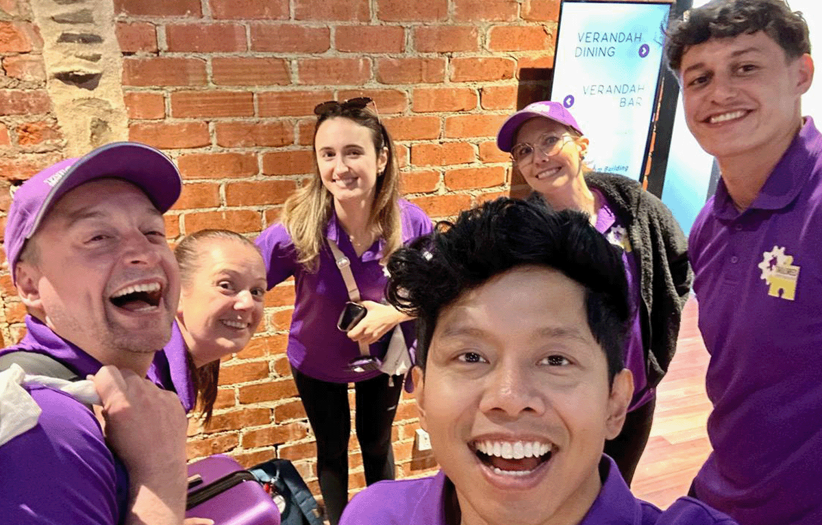 Professional team building host with years of experience hosting fun team bonding events