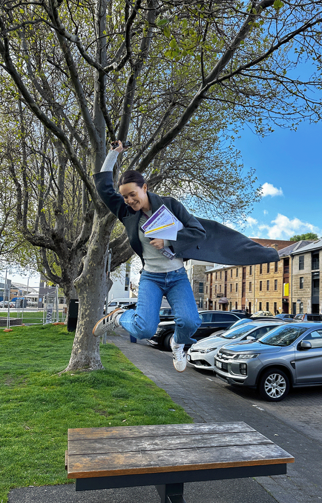 Outdoor team building Hobart – teams exploring leafy parks and historic streets during a Corporate Amazing Race