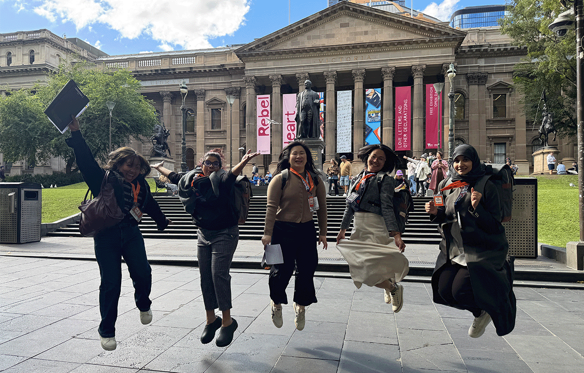 Team bonding activity in Melbourne featuring a high-energy Amazing Race challenge