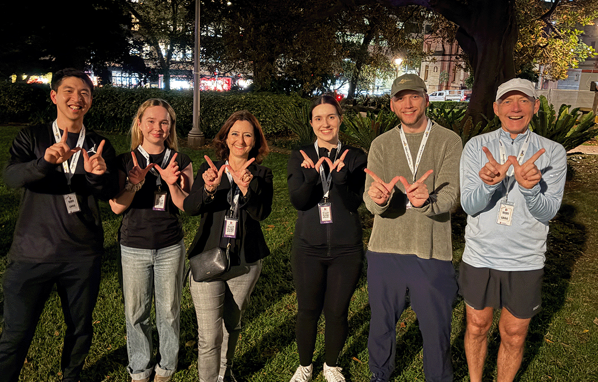 Corporate team bonding Sydney Amazing Race Hyde Park night challenge