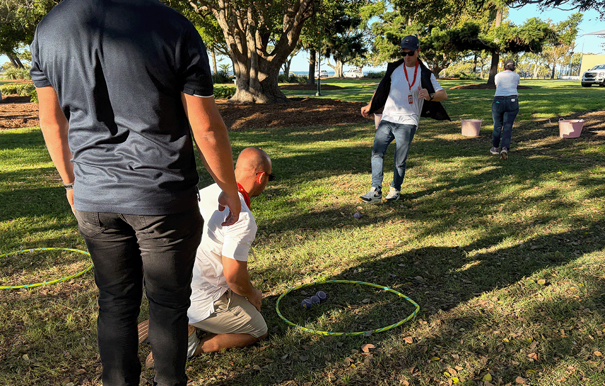 IOR Pty Ltd enjoying a customised Corporate Amazing Race around Manly.