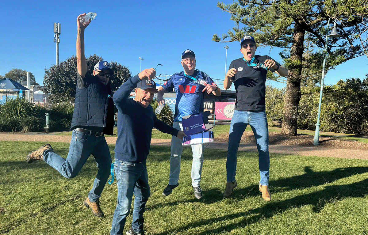 IOR Pty Ltd enjoying a customised Corporate Amazing Race around Manly.