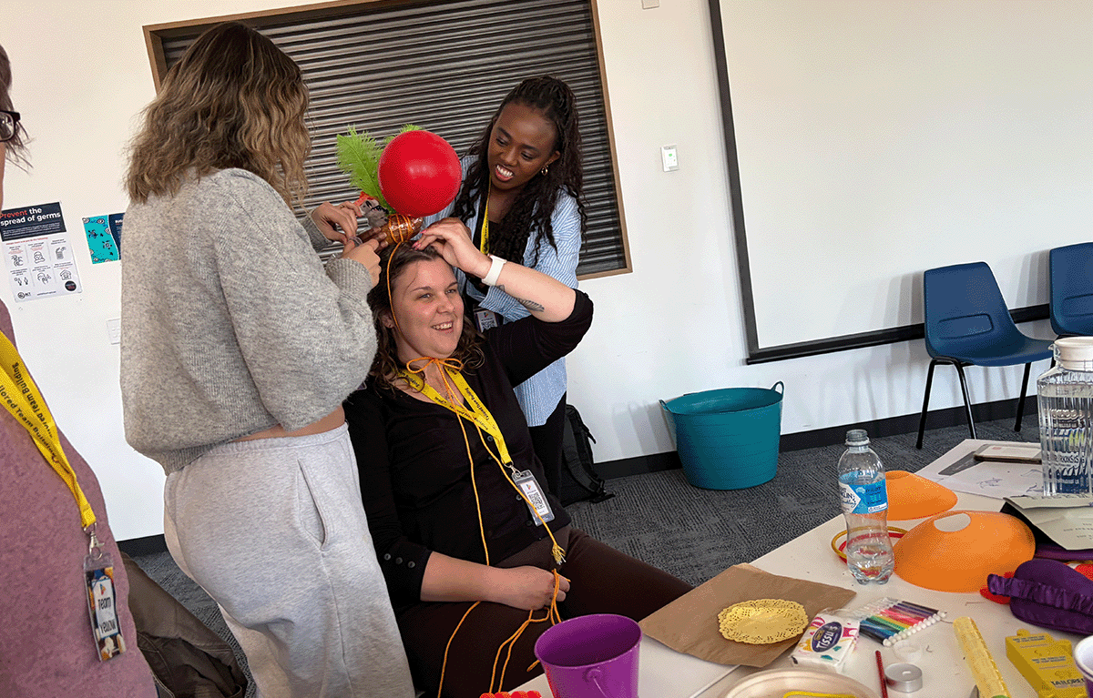 Fun indoor team building activity for a corporate conference in Canberra