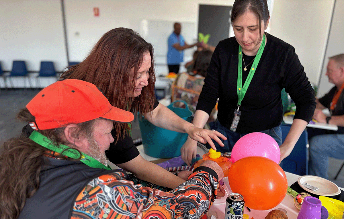 Fun indoor team building activity for a corporate conference in Canberra