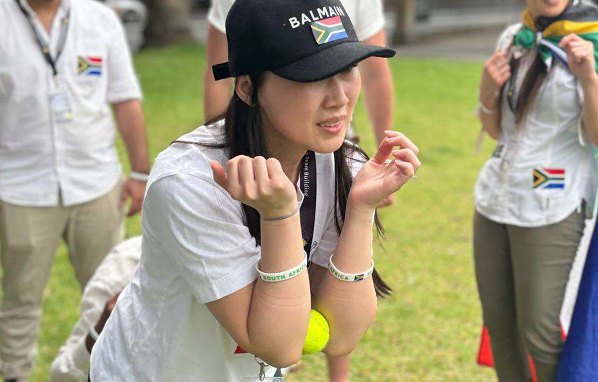 Outdoor team bonding experience with Tailored Team Building