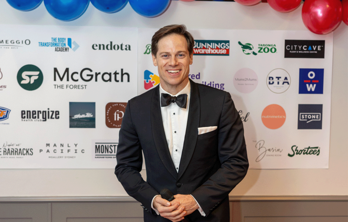 Indoor team bonding game show event with corporate employees