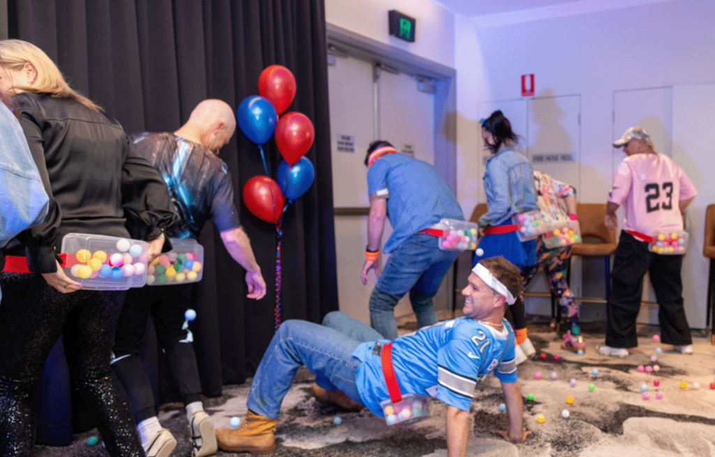 Fun indoor team building group activities