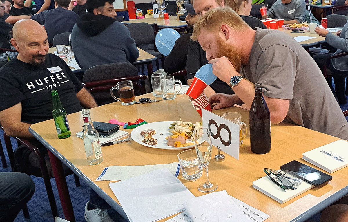 Corporate team bonding event featuring The Price Is Right and Family Feud style games in Morrinsville, New Zealand.