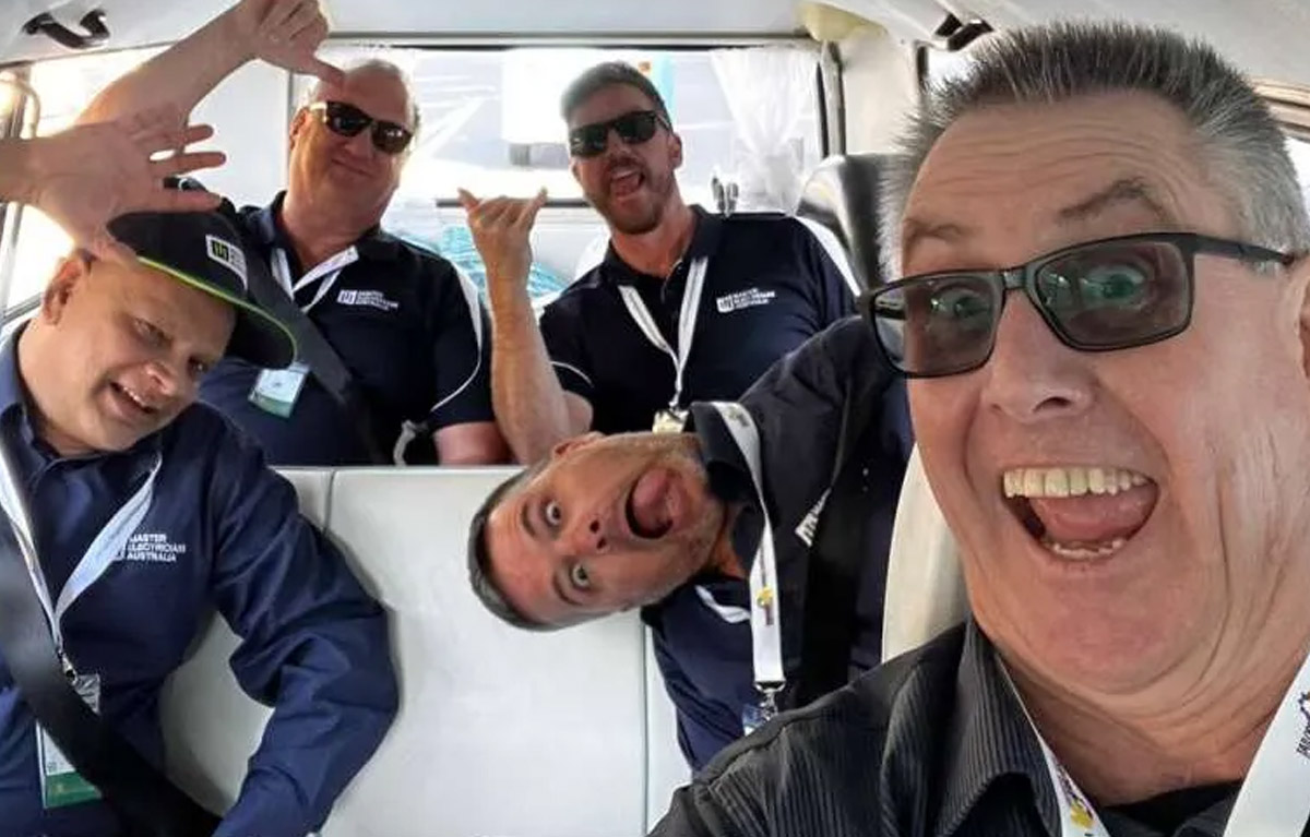 Team bonding activity in Christchurch open space environment