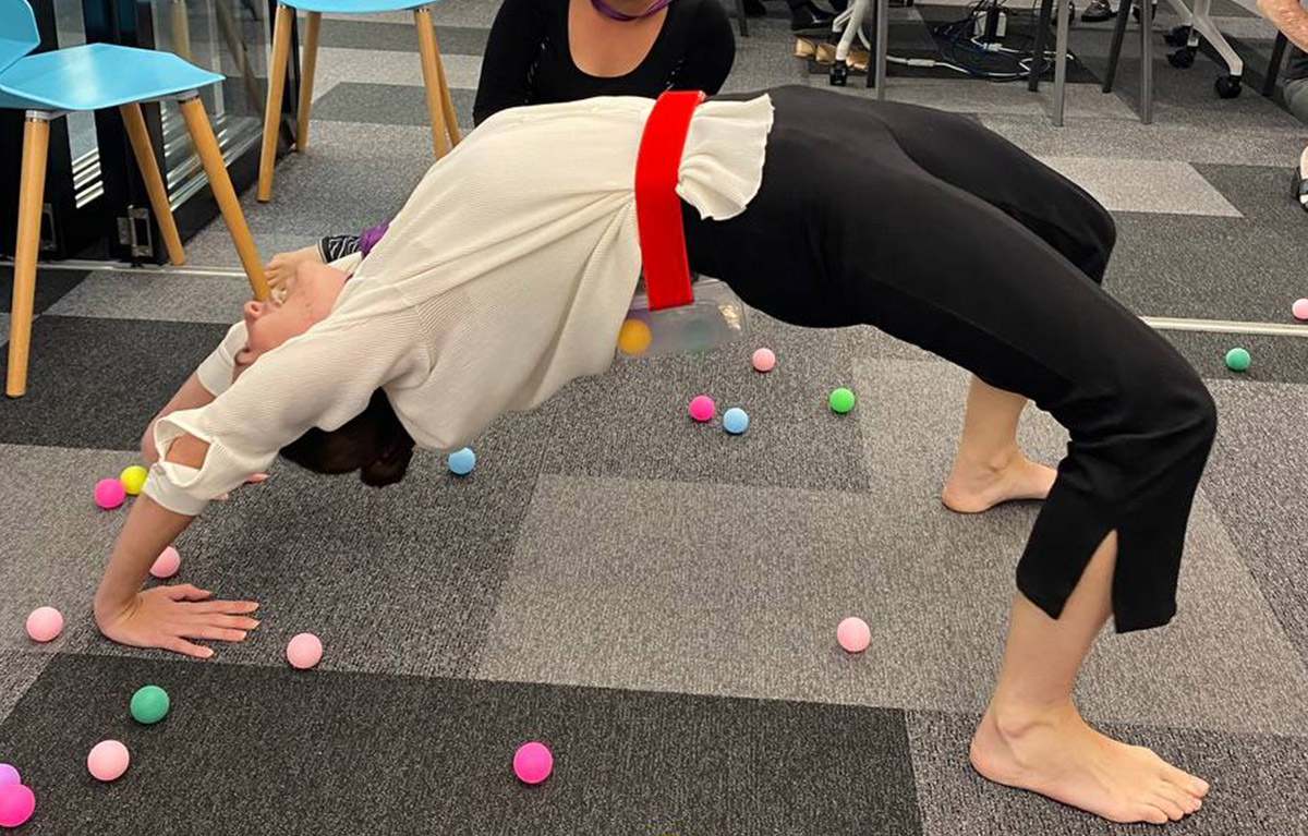 High energy indoor corporate team building activity